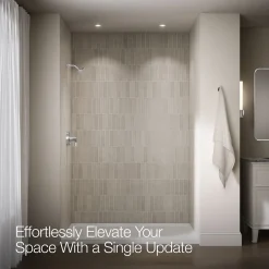 Rite-Temp® shower trim kit with push-button diverter, 1.5 gpm