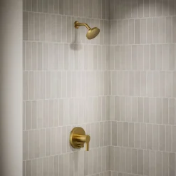 Rite-Temp® shower trim kit with push-button diverter, 1.5 gpm