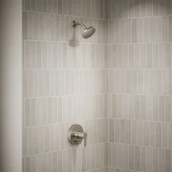 Rite-Temp® shower trim kit with push-button diverter, less showerhead