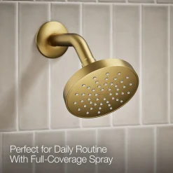 Rite-Temp® shower trim kit with push-button diverter, 2.5 gpm