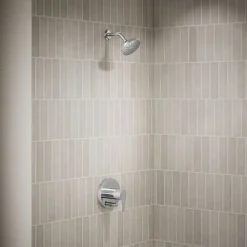 Rite-Temp® shower trim kit with push-button diverter, 2.5 gpm