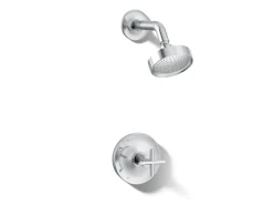 Rite-Temp® shower trim kit with cross handle, 2.5 gpm