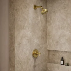 Rite-Temp® shower trim kit with cross handle, 2.5 gpm