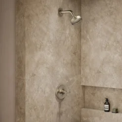 Rite-Temp® shower trim kit with cross handle, 2.5 gpm