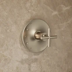 Rite-Temp® shower trim kit with cross handle, 2.5 gpm