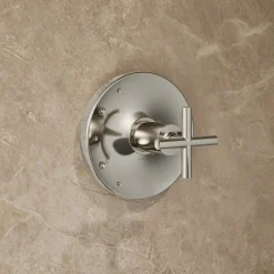 Rite-Temp® shower trim kit with cross handle, 1.75 gpm
