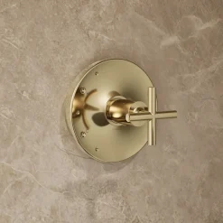 Rite-Temp® shower trim kit with cross handle, 1.75 gpm