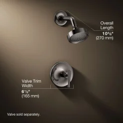 Rite-Temp® shower trim kit with lever handle, 2.5 gpm