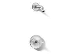 Rite-Temp® shower trim kit with cross handle, without showerhead