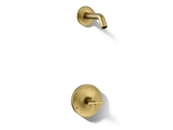 Rite-Temp® shower trim kit with cross handle, without showerhead