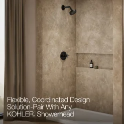 Rite-Temp® shower trim kit with cross handle, without showerhead