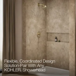 Rite-Temp® shower trim kit with cross handle, without showerhead
