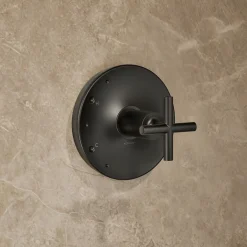Rite-Temp® shower trim kit with cross handle, without showerhead