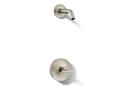 Rite-Temp® shower trim kit with cross handle, without showerhead