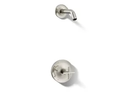 Rite-Temp® shower trim kit with cross handle, without showerhead