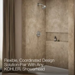 Rite-Temp® shower trim kit with lever handle, without showerhead
