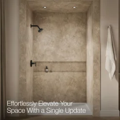 Rite-Temp® shower trim kit with lever handle, without showerhead