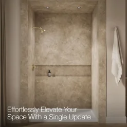 Rite-Temp® shower trim kit with lever handle, without showerhead
