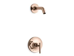 Rite-Temp® shower trim kit with lever handle, without showerhead