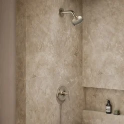Rite-Temp® shower trim kit with lever handle, without showerhead