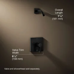 Rite-Temp® shower trim kit, without showerhead