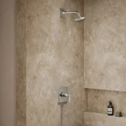 Rite-Temp® shower trim kit with lever handle, without showerhead
