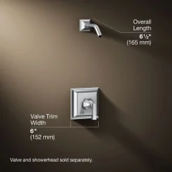 Rite-Temp® shower trim kit, without showerhead