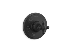 Rite-Temp® valve trim with cross handle
