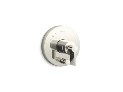 Rite-Temp® valve trim with Lever handle and diverter