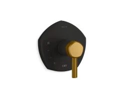 Rite-Temp® valve trim with lever handle