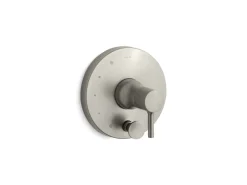 Rite-Temp® valve trim with push-button diverter