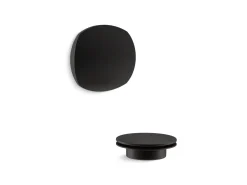 Rotary-turn bath drain trim