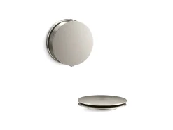 Rotary-turn bath drain trim