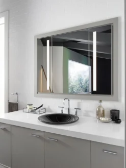 17-1/2" round drop-in bathroom sink, no overflow