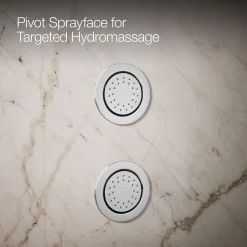 Round 27-nozzle single-function body spray, 1.0 gpm