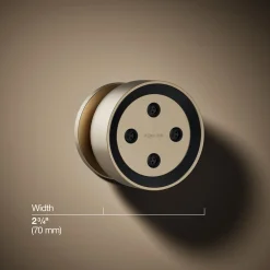 Round single-function body spray, 2.5 gpm