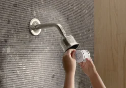 Round single-function filtered showerhead, 1.75 gpm