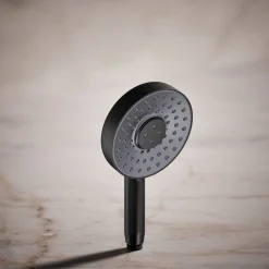 Round three-function handshower, 1.75 gpm