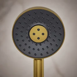 Round three-function handshower, 1.75 gpm