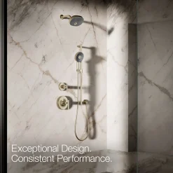 Round three-function handshower, 1.75 gpm