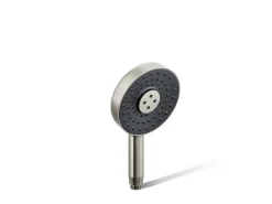 Round three-function handshower, 2.5 gpm