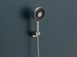 Round three-function handshower, 2.5 gpm