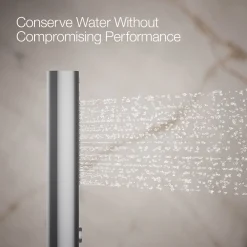 Round two-function handshower, 1.75 gpm