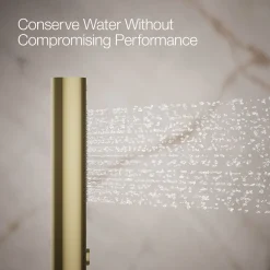 Round two-function handshower, 1.75 gpm