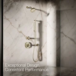 Round two-function handshower, 1.75 gpm