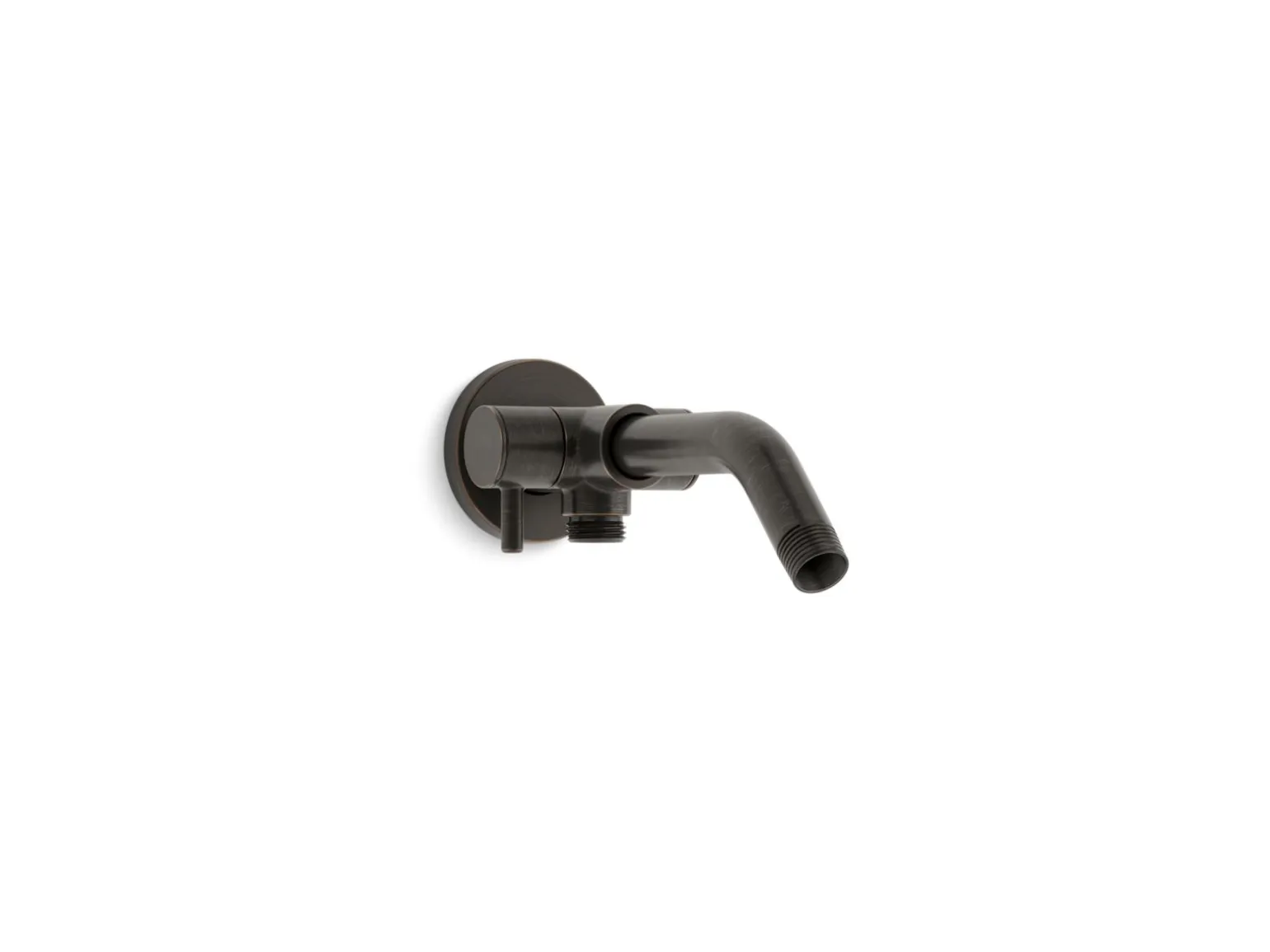 Shower arm with 3-way diverter