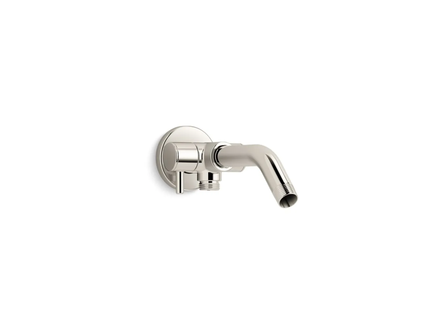 Shower arm with 3-way diverter