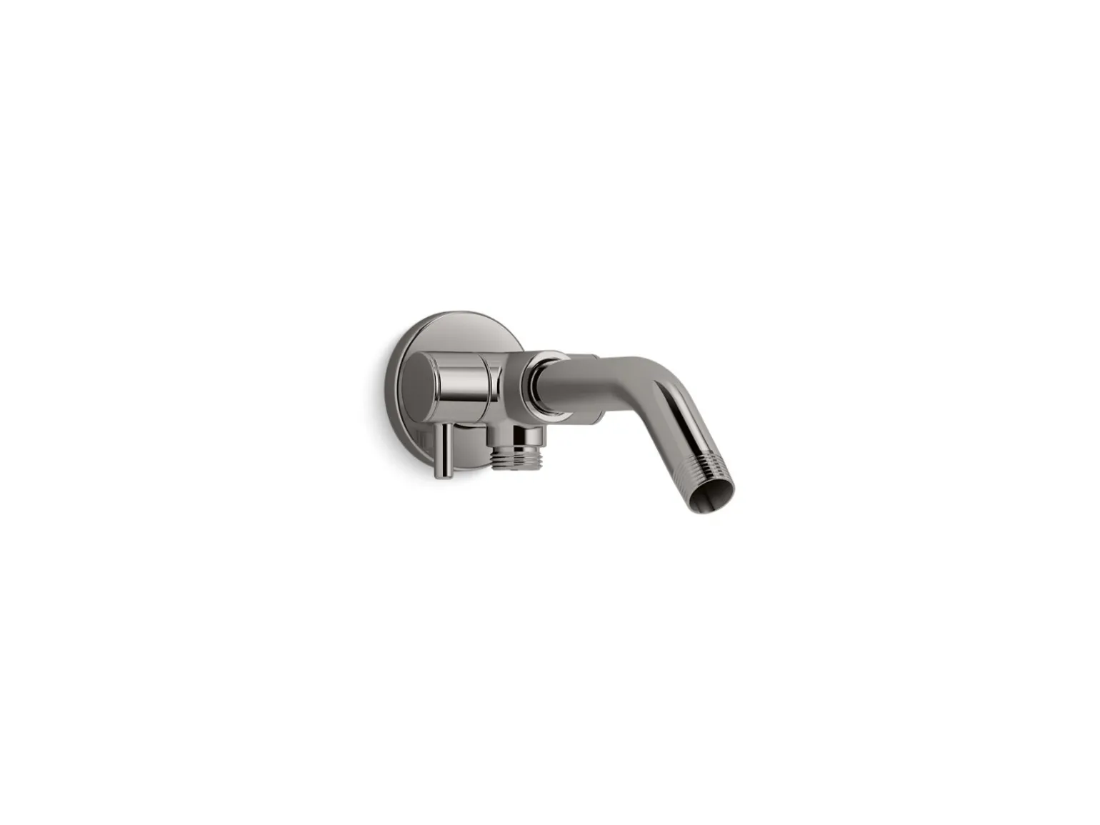 Shower arm with 3-way diverter