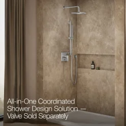 Showering kit, 2.5 gpm