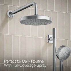 Showering kit, 2.5 gpm